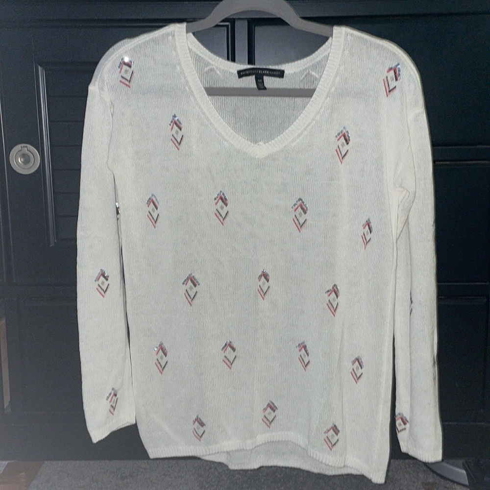 Sheer sweater